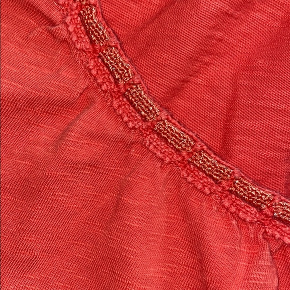 4/$20 SALE Rust 3/4 Sleeve Top - Picture 3 of 3